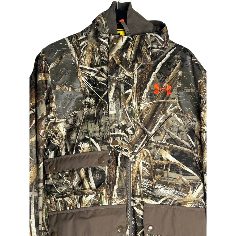 Under Armour Storm SkySweeper System Max-5 Camo Primaloft Hunting Jacket L - Picture 3 of 15